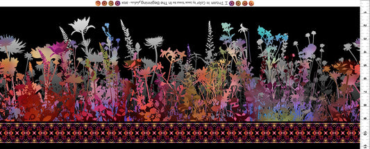 I Dream in Color Border Multi - In The Beginning Fabrics