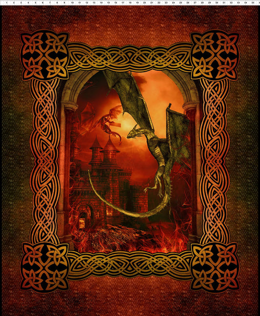 In The Beginning - Dragon Large Castle Panel Multi
