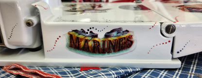 Singer Featherweight 221 Custom US Marine