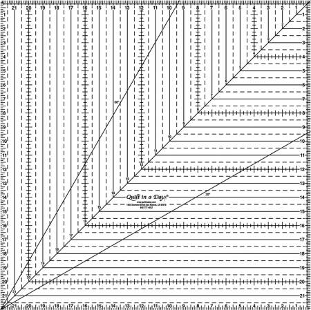 Square Up Ruler 22in - Quilt In A Day