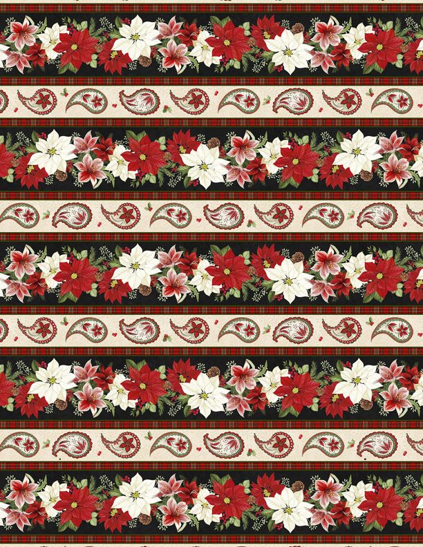 Tartan Holiday Repeating Stripe Multi Wilmington Prints