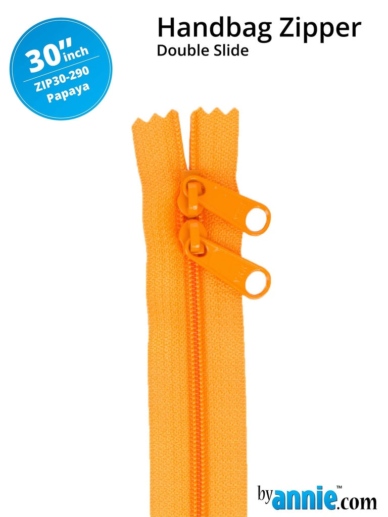 30" Handbag Zippers Double-slide - byannie.com