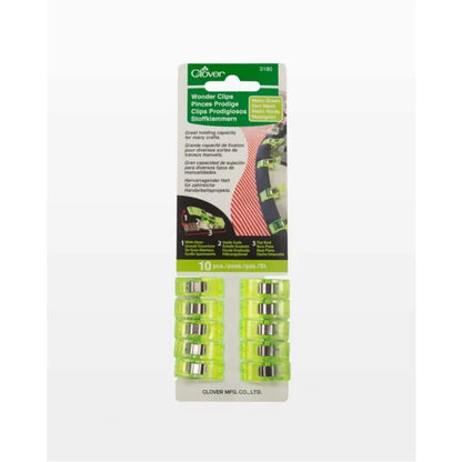 Clover Wonder Clips Neon Green