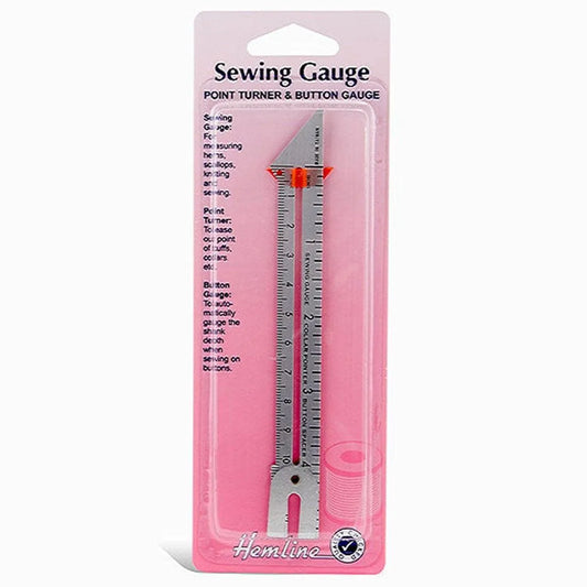 Hemline Sewing & Knitting Gauge