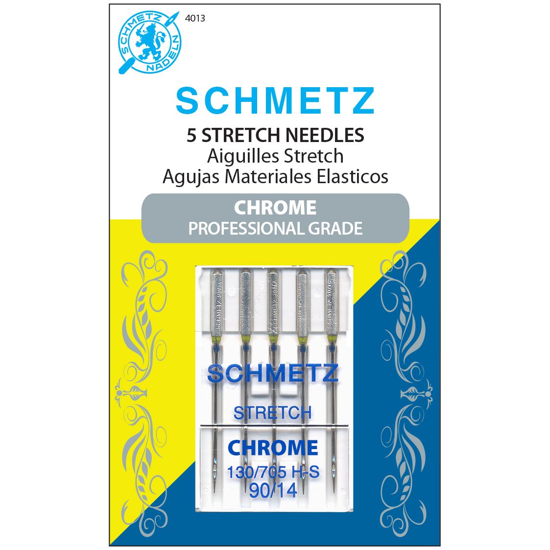 Schmetz Chrome Stretch Needle Sz-90/14