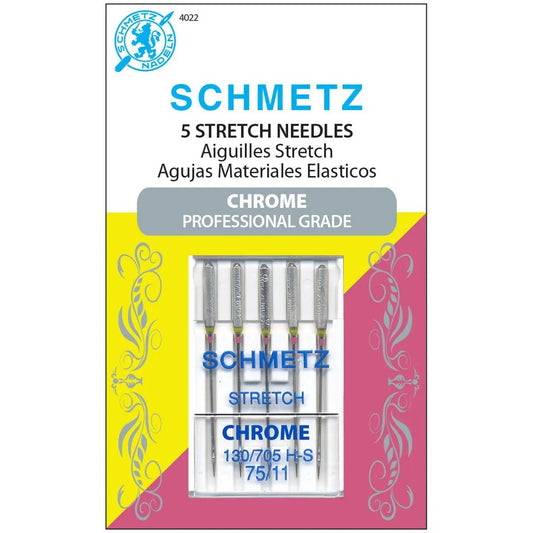 Schmetz Chrome Stretch Needle Sz 75/11