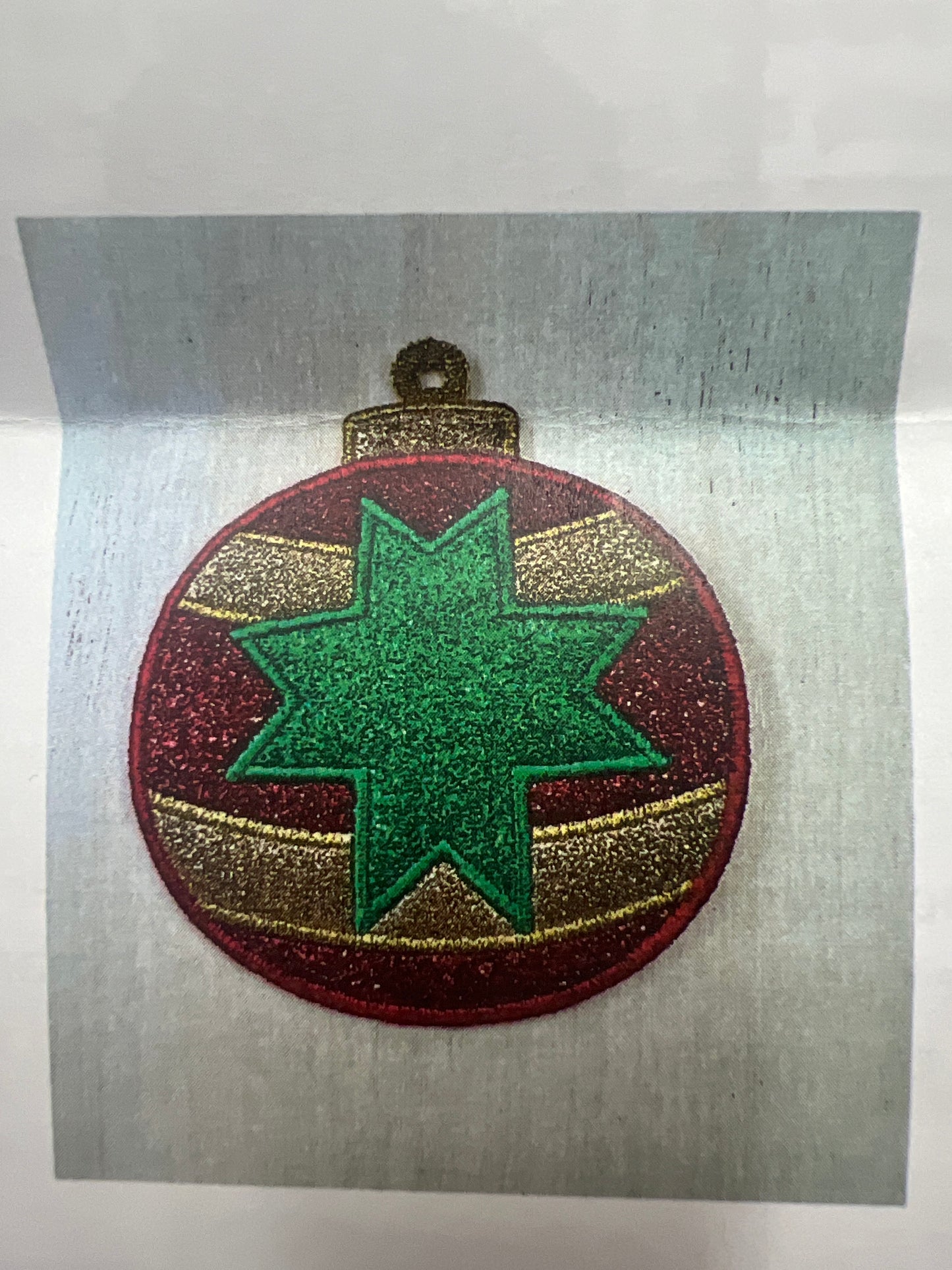 Classic Christmas Ornament - Beach Potato Embroidery