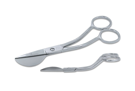 6" Left Handed Duckbill Appliqué Scissors - Famore