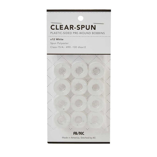Clear-Spun Class 15 Bobbins - Fil-Tec