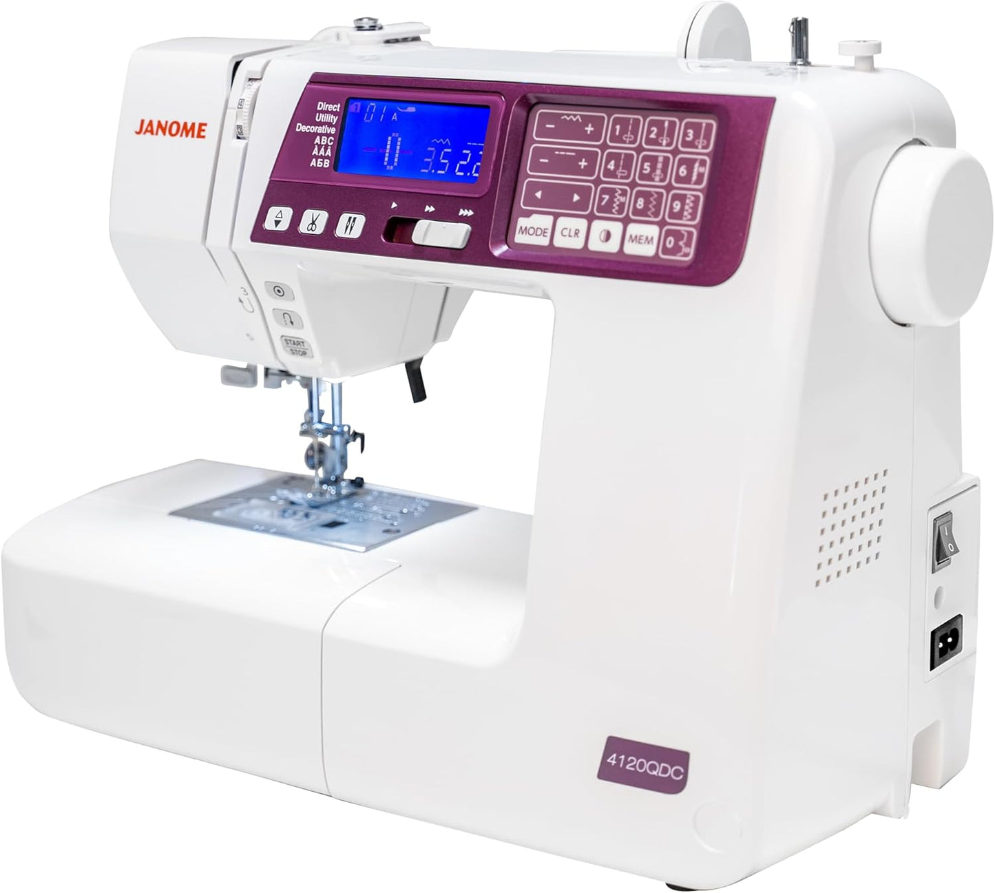 Janome 4120QDC-G Computerized Quilting and Sewing Machine with Bonus Quilt Kit