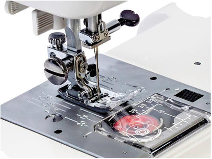 Janome HD5000 Heavy-Duty Mechanical Sewing Machine for Beginners White