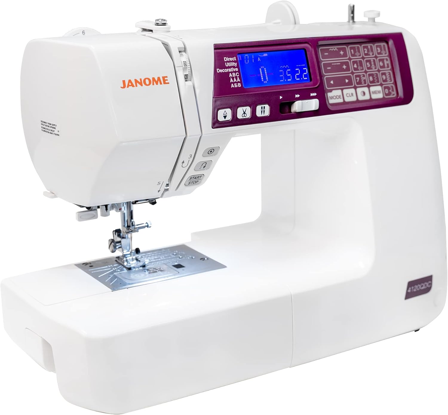 Janome 4120QDC-G Computerized Quilting and Sewing Machine with Bonus Quilt Kit