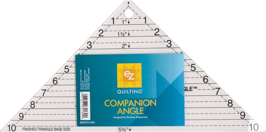 Companion Angle Triangle Ruler - ez Quilting