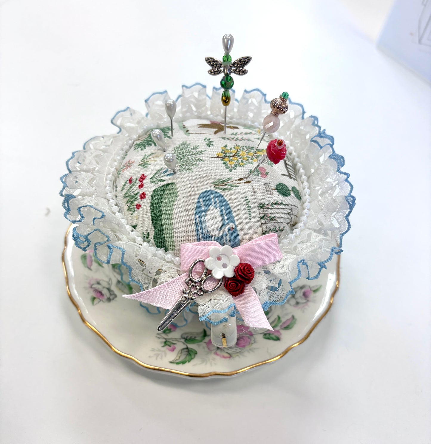 Class: Teacup Pin Cushion - November 7th -Teresa Allsop