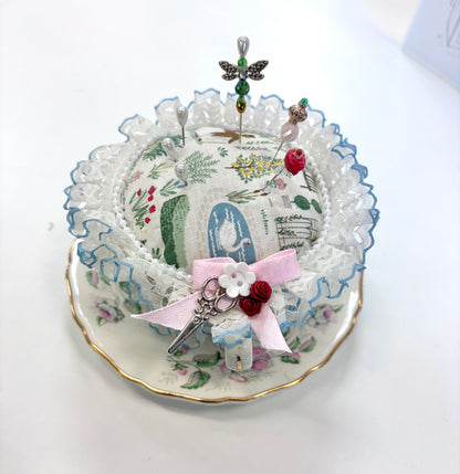 Class: Teacup Pin Cushion - November 7th -Teresa Allsop