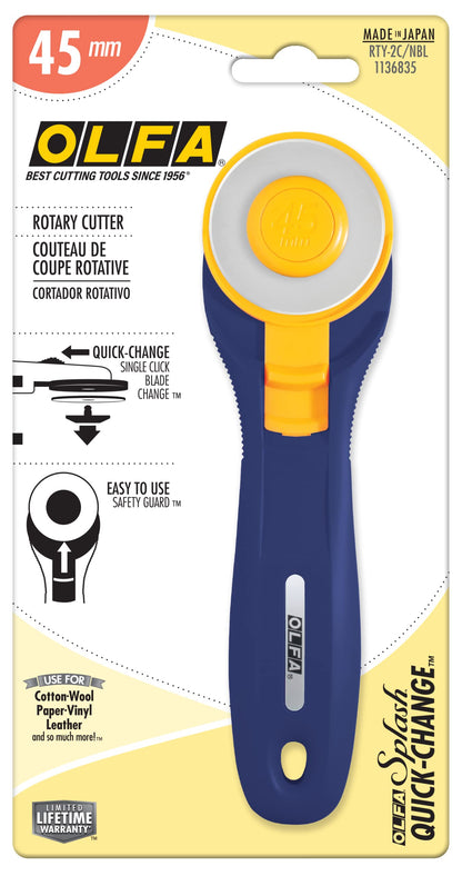 Olfa Splash Rotary Cutter 45mm