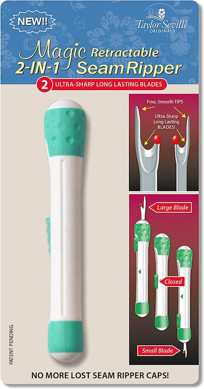 Taylor Seville Magic Retractable 2 in 1 Seam Ripper
