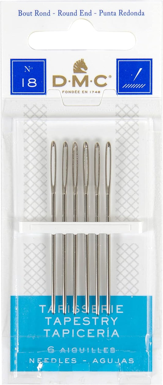 Tapestry Hand Needles Sz.18 6pc- DMC
