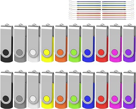 Assorted Colored Flash-Drive 16GB