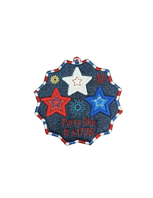 America 250 Kit - Beach Potato Embroidery