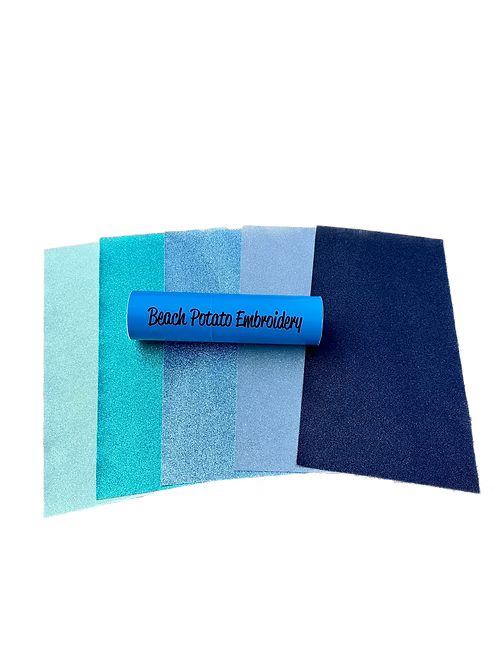 Stormy Seas Glitter Pack - Beach Potato Embroidery