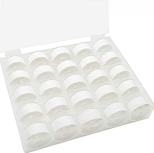 New brothread  25Pk. of White class 15 bobbins 90wt.
