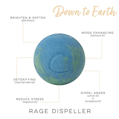 Cosset - Down to Earth Therapy Bath Bomb (Grounding Milk Bath)