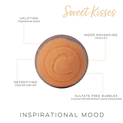 Cosset - Sweet Kisses Therapy Bath Bomb (Uplifting - Bubble Bath)