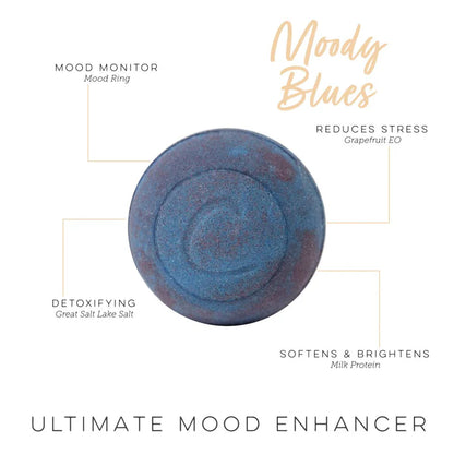 Cosset - Moody Blues Therapy Bath Bomb (Mood Ring - Milk Bath)