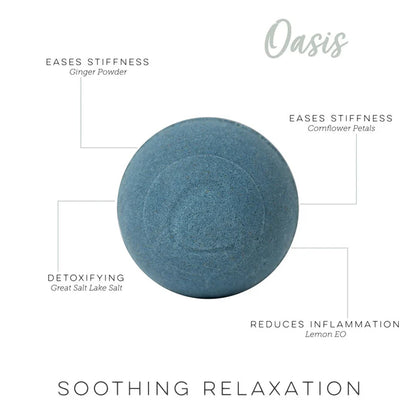 Cosset - Oasis Therapy Bath Bomb (Botanical Inflammation Reducer Bath)