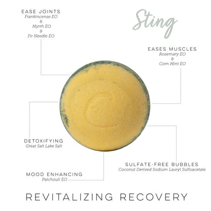 Cosset - Sting Therapy Bath Bomb (Recovery - Bubble Bath)