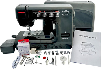 Janome HD-5000 Black Edition Heavy-Duty 18-Stitch Sewing Machine