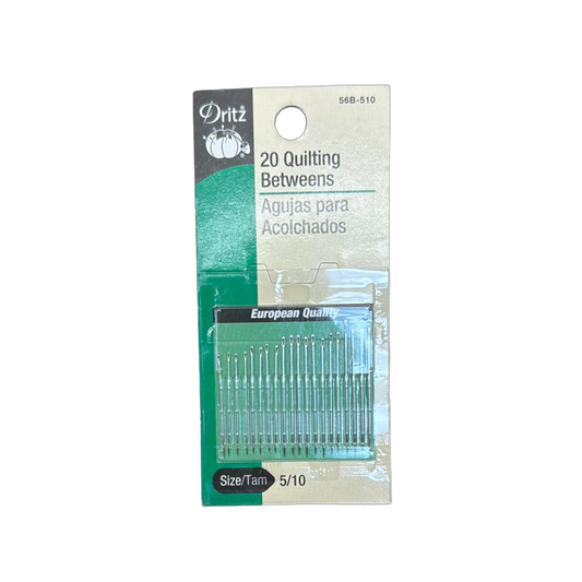 Quilting Between Hand Needles, 20 PC - Dritz