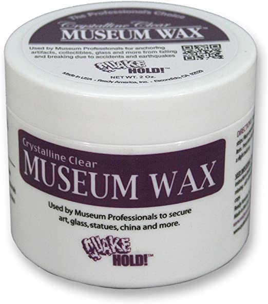 Crystalline Clear Museum Wax 2oz.