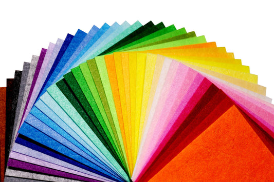 Felt Assorted colors 9x12"