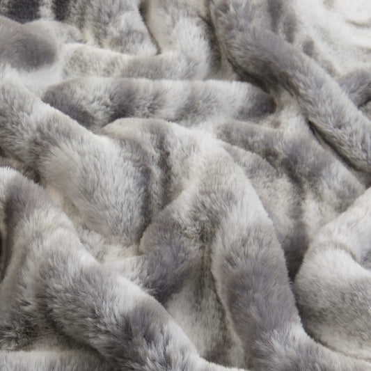 End of Bolt Shannon Fabrics Luxe Cuddle®Seal Milky Way Chrome