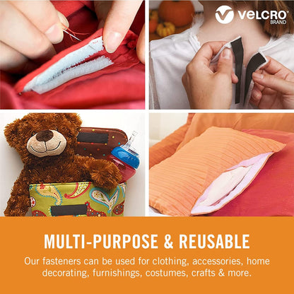 Sew on Velcro 2in Black - Velcro Brand