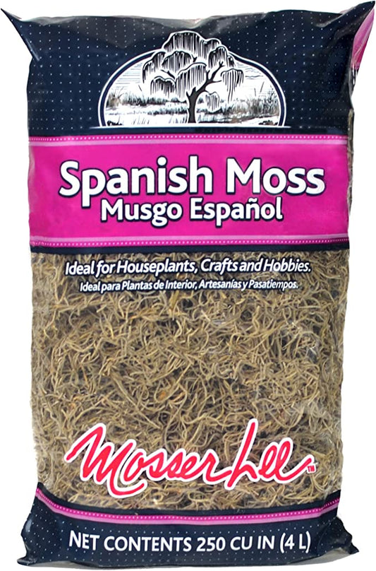 Mosser Lee Spanish Moss, 250 Cubic Inches