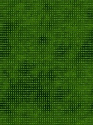 Dit-Dot: Green - In The Begging Fabrics