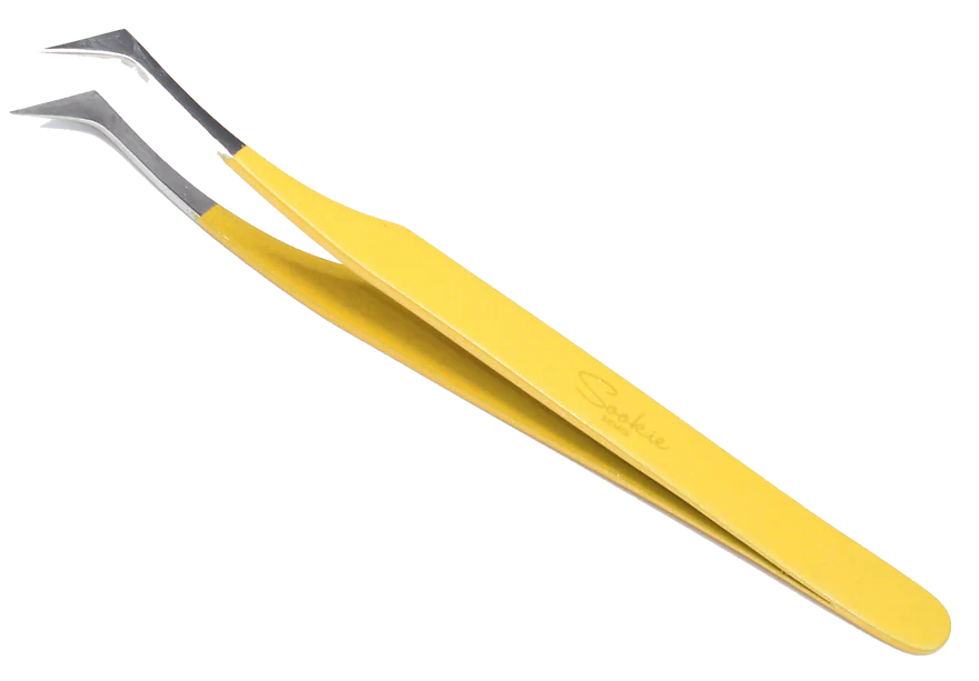 Sookie Sews 4.5” Angled Precision Tweezers