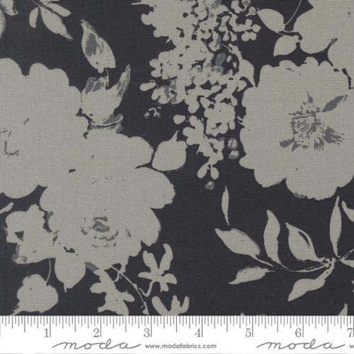 Arabesque Whisper Midnight - Moda Fabrics