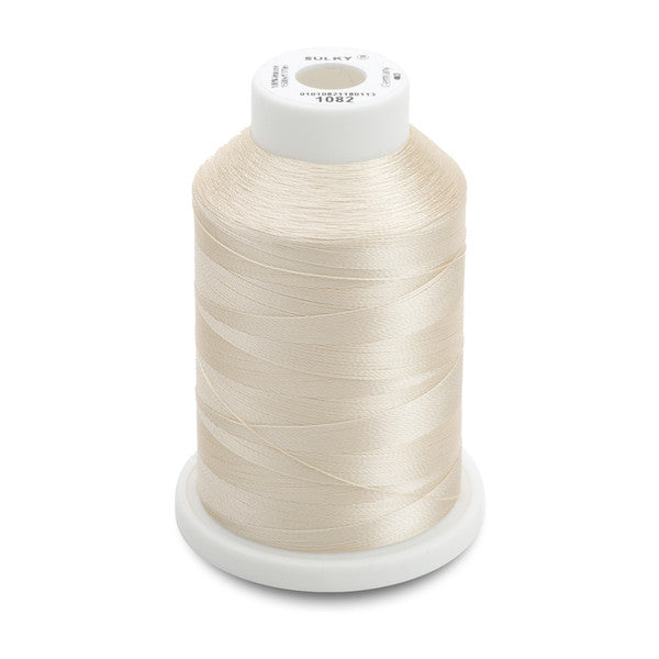 Ecru - Sulky 40 Wt. Rayon Thread 1,500 yd. Spool