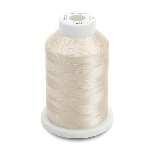 Ecru - Sulky 40 Wt. Rayon Thread 1,500 yd. Spool