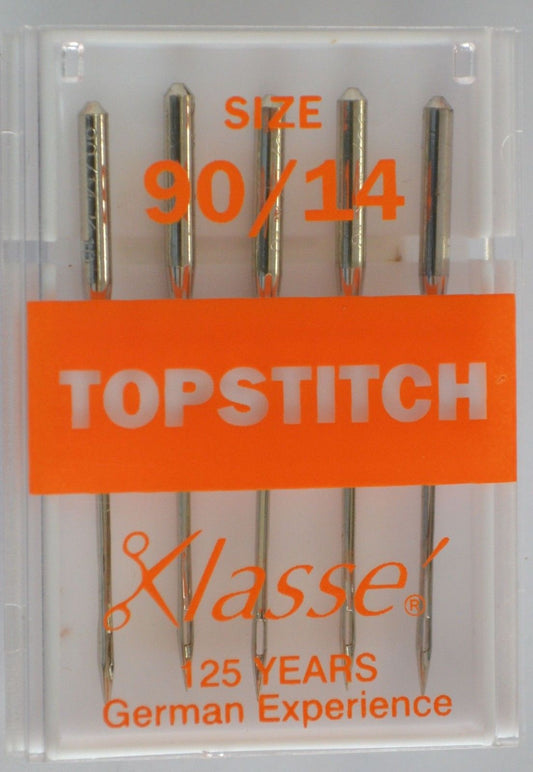 Klasse Topstitch 90/14 needles 5pk.