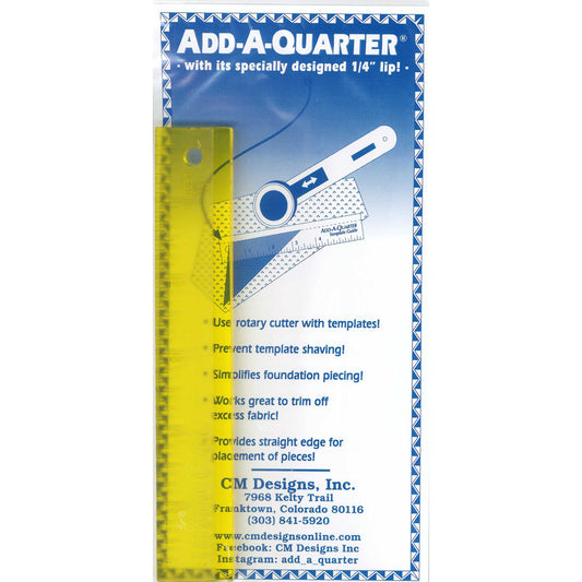 Add-A-Quarter 6" Ruler