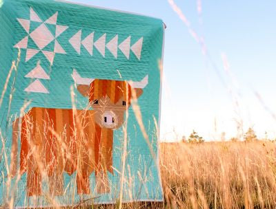 Cattle Call - a Highland Coo Quilt Pattern
