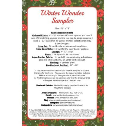 Winter Wonder Sampler - Anka's Treasures
