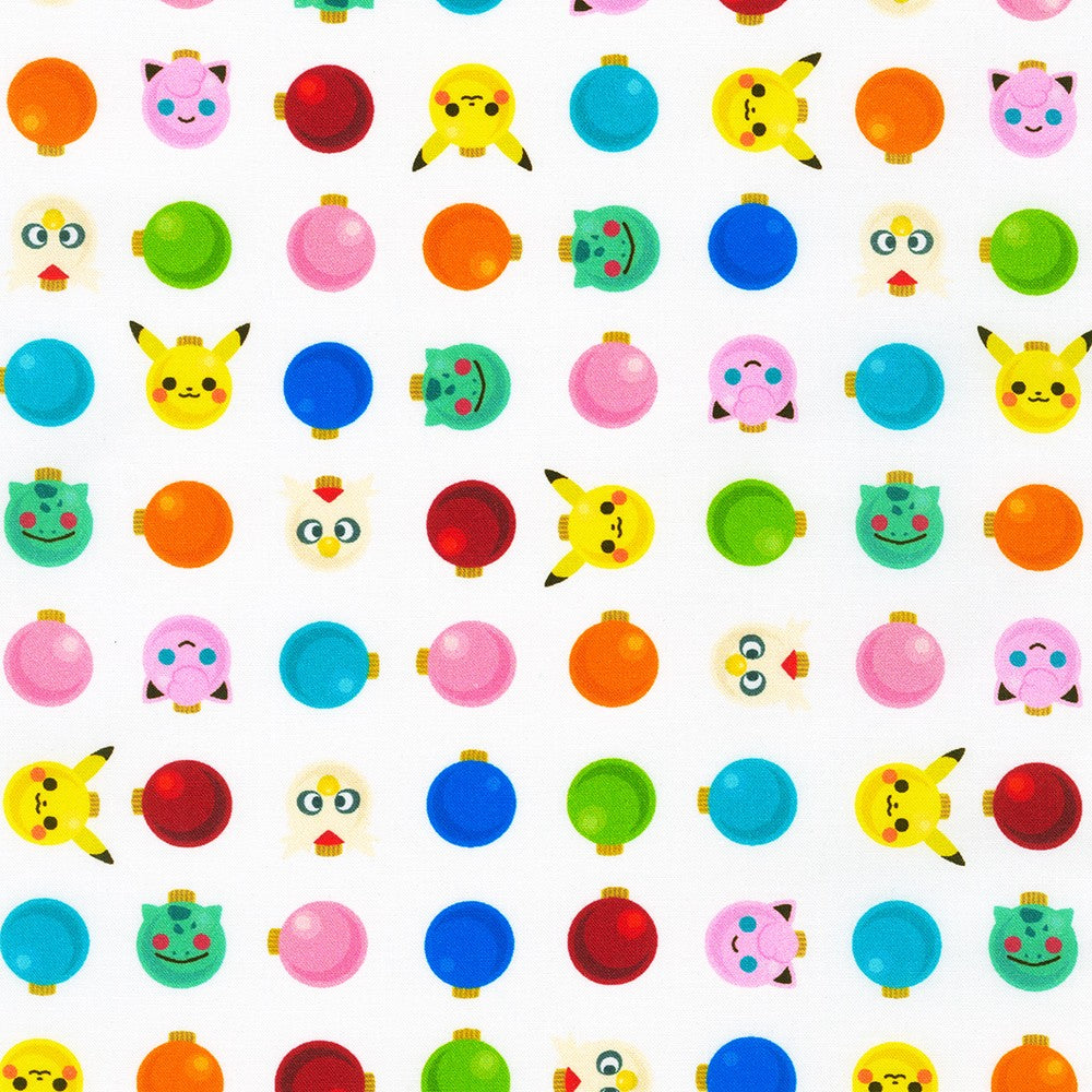 Pikachu's Holiday Ornaments White by The Pokemon Co.