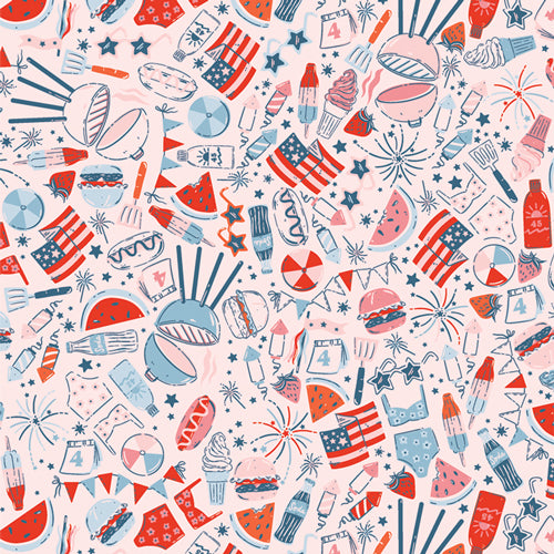 Bloomin’ Americana Fourth of July - Art Gallery Fabrics