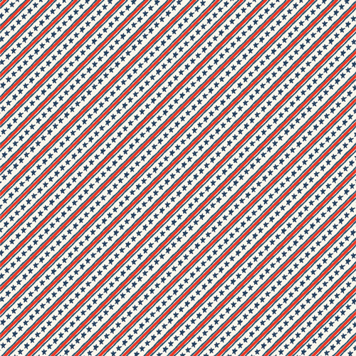 Bloomin’ Americana Stars and Stripes - Art Gallery Fabrics